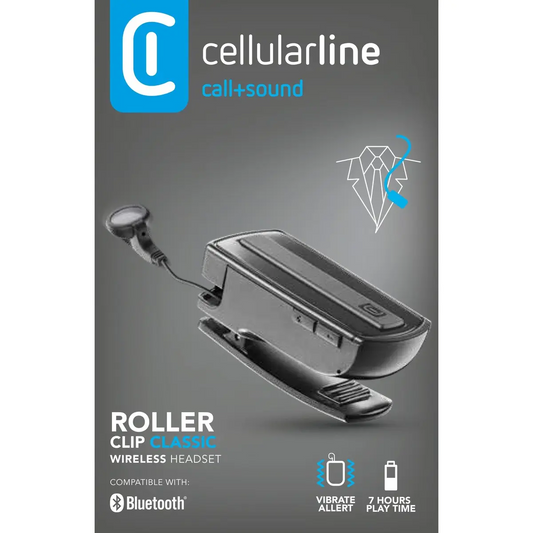 Bluetooth-гарнітура Cellularline Roller Clip